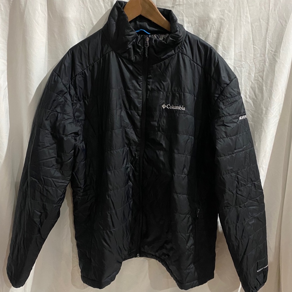 ❄️COLUMBIA Omni-Heat Customized Jacket -Black-XXL